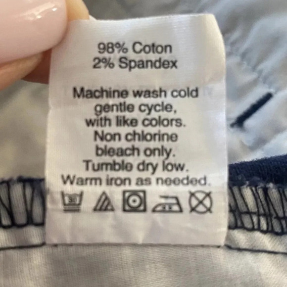 J. Crew‎ Navy Blue Bermuda Shorts Womens Size 6 (1281) - Picture 6 of 6